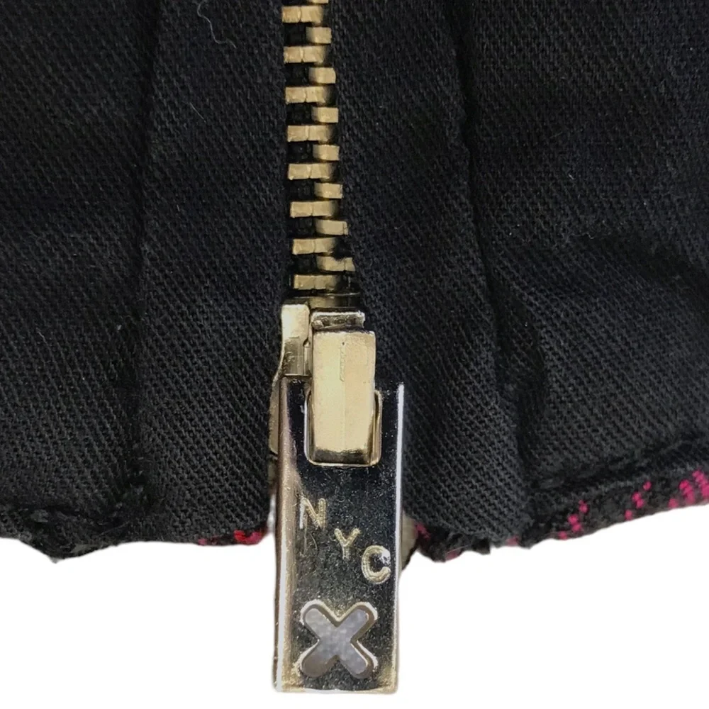 TRIPP NYC Vintage Pleated Plaid Reversible Mini Skirt - Picture 7 of 8